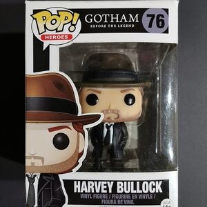 Funko Pop Heroes Gotham Harvey Bullock Vinyl Figure